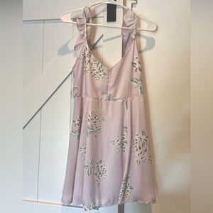 Show me your mumu mini lavender dress